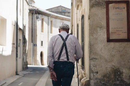 elderly man