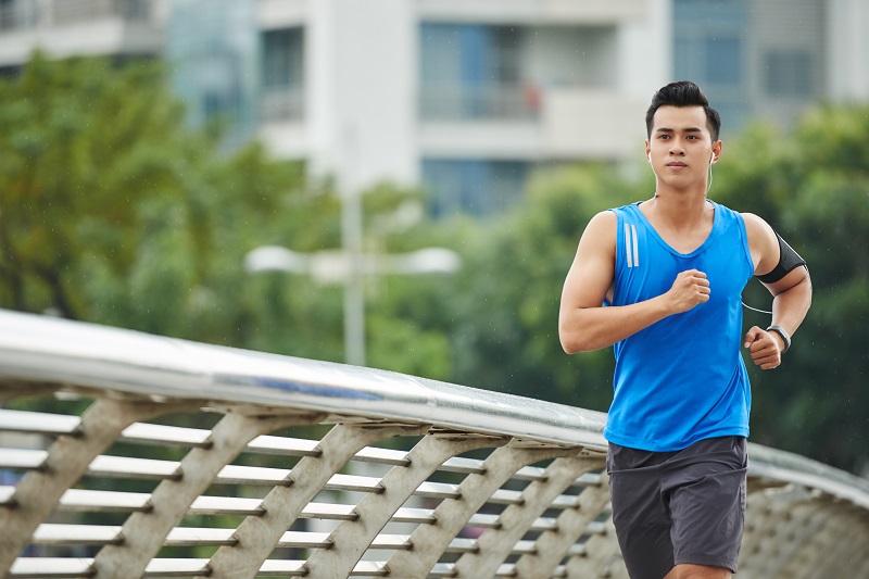 jogging
